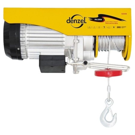 Electric Telffer Denzel TF-250, 0.25 tons, 540 W, height 12 m, 10 m/min