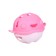 Silicone teether for teeth with a rattle "fish", in the case, pink color, crumb I