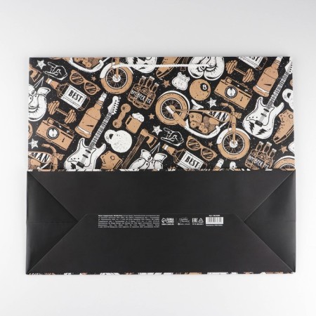Gift laminated package, packaging, “best man”, XL 49 x 40 x 19 cm-4