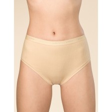 Women's underpants, size XS, beige color