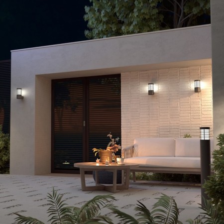 Landscape Lamp Novotech. Cover, 15W, E27, 900x110x110 mm, dark gray color-3