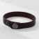 Bracelet Skin "Millennium" classic, dark brown color