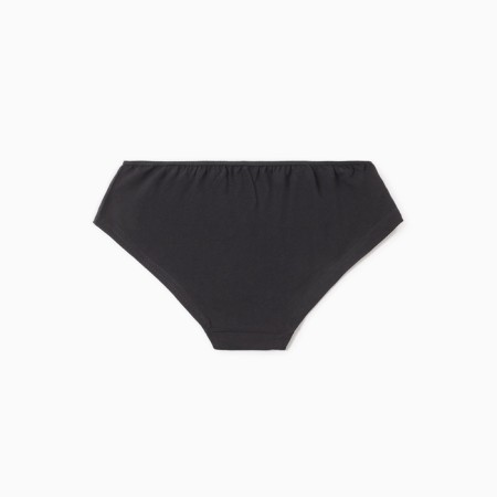 Panties Female Slips 1431, Black Color, Rr. 44-2