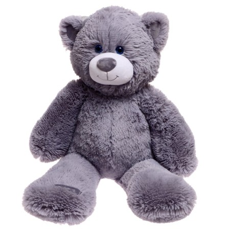 Soft toy "cat", gray color, 45 cm