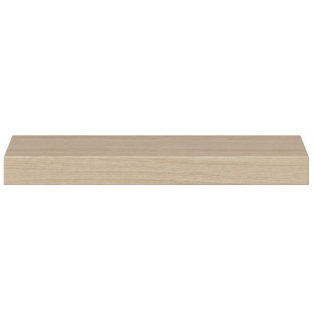 Wall -mounted shelf “FOROR 1.4”, 400 × 250 × 37 mm, vestiburates, white oak color-2