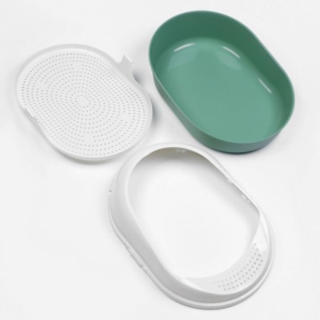 Cat toilet tray with COSMO mesh (gray)-5