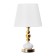 Table lamp "essence" 1x40W E27 gold 22x22x36cm