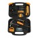DKO DKMT110 tool set for home, CR-V, 110 items, case