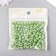 Beads for creativity tree "Green River" D-0.8 cm, set 20 grams