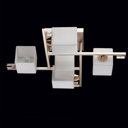 Tetro ceiling chandelier, 5x60W E14, metal 65x65x20 cm-7