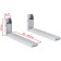 UNITEKI DMS7Microwave bracket for microwave microwave oven on a folding wall, steel