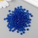 Beads for creativity plastic "Crystal with faces of blue" set of 20 g 0.4x0.6x0.6 cm