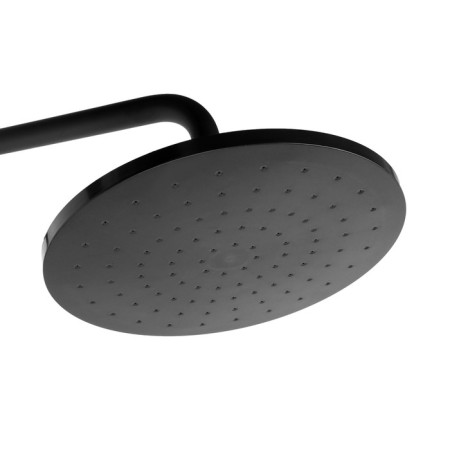 The shower system Zein Z3864, mixer, upper, manual and hygienic watering can, brass, black-7