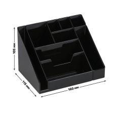 Organizer stand for the Cascade office, black
