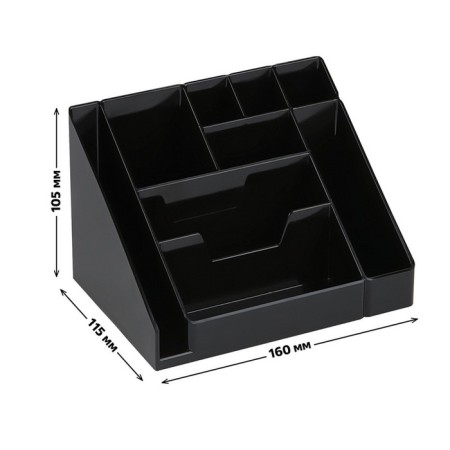 Organizer stand for the Cascade office, black