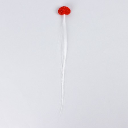 Hair strand on a hairpin, luminous, 3.5 x 33 cm-1