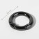 Karabin ring, d = 16/24 mm, thickness - 4 mm, 5 pcs, black nickel color