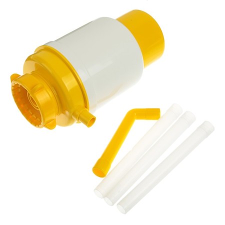 Water pump "dolphin" eco, mechanical, under a bottle of 11 to 19 l, yellow-1