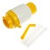 Water pump "dolphin" eco, mechanical, under a bottle of 11 to 19 l, yellow