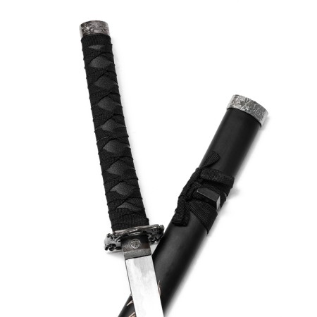 Suv. Product Katana 3V1 on a stand, scabbard wood, black dragon 52/78/98cm-4