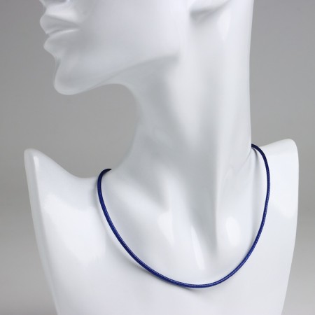 Textile cord, packing 100 pcs., 45 cm with an extension cm 5 cm, color mix-2