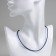 Textile cord, packing 100 pcs., 45 cm with an extension cm 5 cm, color mix