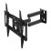 Arm Media PT-15, up to 35 kg, 32-55 ", wall-mounted, turn and tilt, black