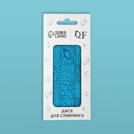 Stamping disk Metal, "Animals", 12 × 6 cm-5
