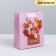 Gift laminated vertical, packaging, “floral joys”, s 12 x 15 x 5.5 cm