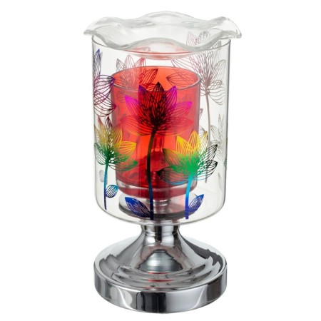 Aromariner Floor "colorful flowers" G9 35W silver 10.5x10.5x20 cm Risalux-8