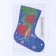 Cross-stitch. The sock "Dragon with a ball"