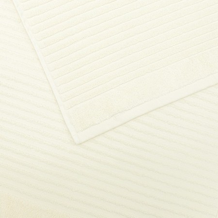 Tainted towel “Strip mat”, 550 gr, size 50x70 cm, cream color-1