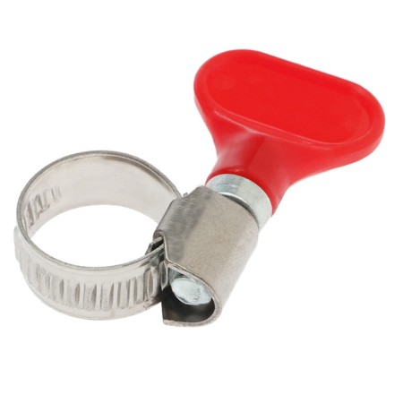 Clamp with the "lamb" Zein English, diameter 10-16 mm, width 9 mm, stainless steel