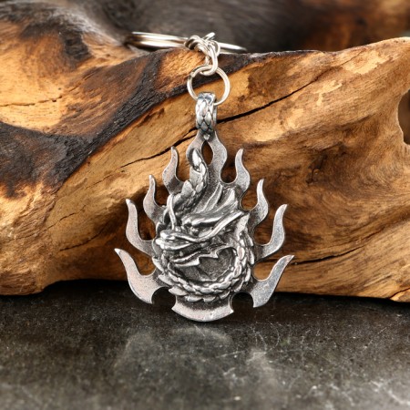 Amulet-cranes, Totem "Fire Dragon" No. 43, Metal-3