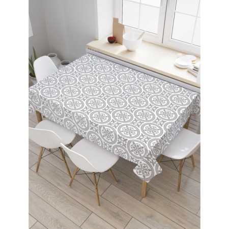 The tablecloth “Classic ornament”, rectangular, Saten, size 145x180 cm