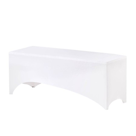 Wedding cover on the table, white, size 200x75cm