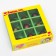 Cardboard box with a shell under 9 sweets, "love is", yellow-green, 13.7 x 13.7 x 3.5 cm
