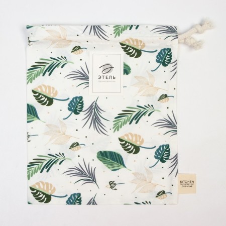 Textile Ethel Plants Bag 27x34 cm, 80% HL, 20% PE, satin 110 g/m2-4