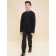 Jumper for boys, height 122 cm, black color