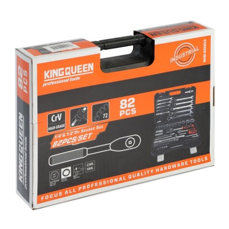 Car instrument Car Kingqueen Wib-60003, 72 tooth, 1/2 1/4 ", 82 subjects-3