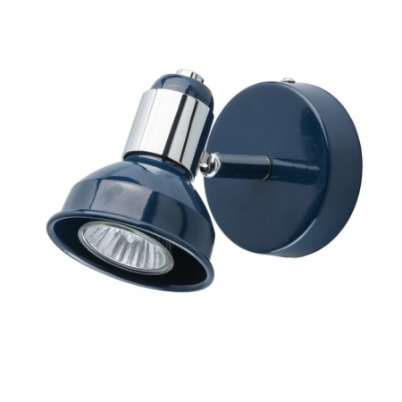 Lamp "Hof", 50W GU10, blue 10x14x15 cm