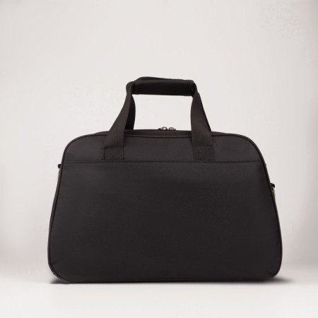 Road bag with lightning, external pocket, long belt, black color-1