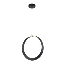 Светильник подвесной Indigo, 14014/A/1P Black. 1х59Вт, LED, 4000Лм, 3000-6500К, пульт ИК, 400х400х439/1200 мм, цвет белый матовый