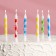 Candles in the Cake "Balls", 7x0.6 cm, 6 pcs