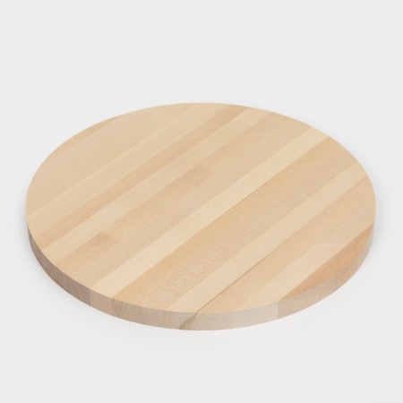 Board cutting round shade "Fortune", d = 30 cm, thickness 2 cm, birch-5