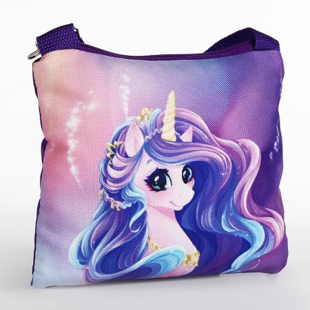 Gift set for the girl "Unicorn", bag, notebook-4