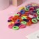 Hair elastic band "Mahrushka" (set of 100 pcs) classic Assorted, mix