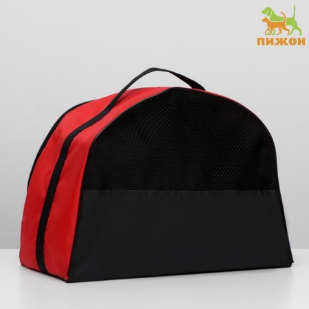 Bag - Animal Carriage, Oxford, 42 x 22 x 29 cm, Red