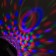 Light device "Crystal ball" 17.5 cm, speaker, glow of multi, 220 V