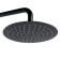 Showing system Accoona A83207F, single -leaf, pour 141 mm, tropical shower, watering can, black
